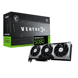 MSI VGA NVIDIA RTX 5080 16G VENTUS 3X OC DDR7