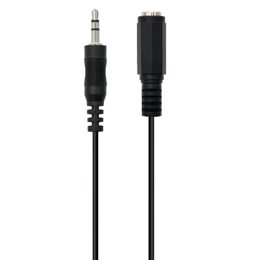Ewent Cable Audio Estereo 3,5mm/M y 3,5mm/H - 10mt 1