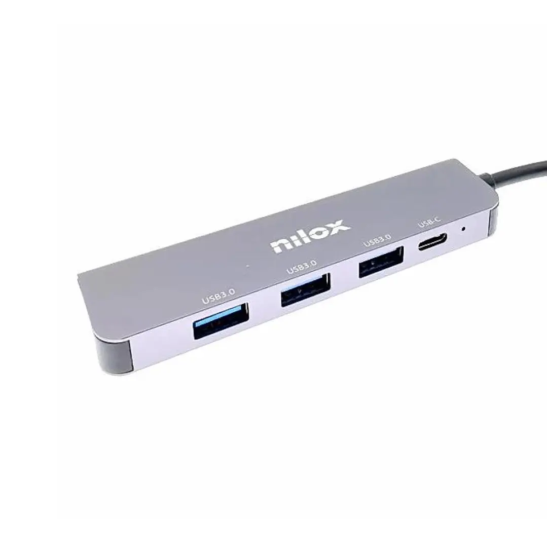 Nilox Hub USB C 3XUSB 3.0 1XUSBC 3
