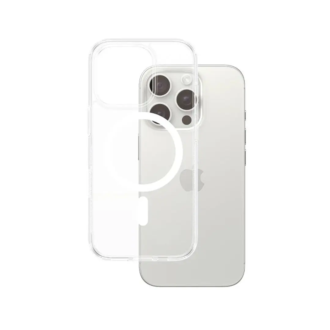 PanzerGlass Case con White MagSafe iPhone 16 Pro 1