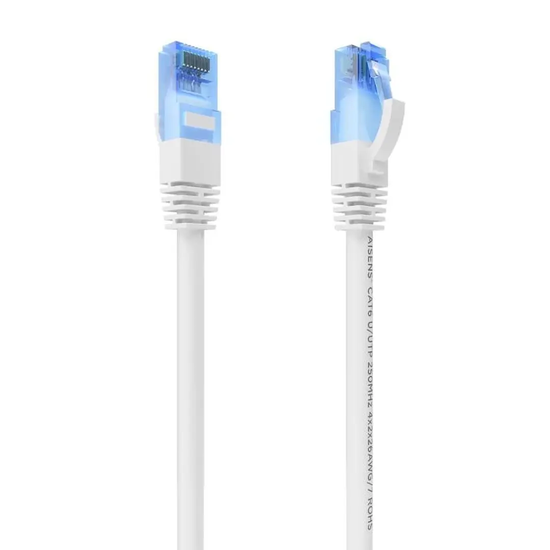 Aisens Cable RJ45 CAT.6 UTP AWG26 CCA Blanco 5.0 2