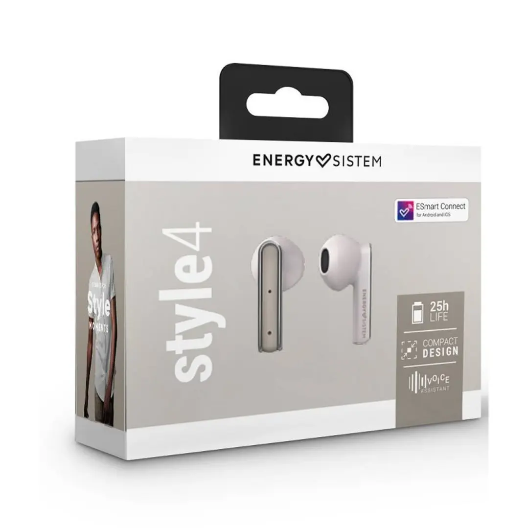 Energy Sistem Auriculares TW Style 4 Cream 4