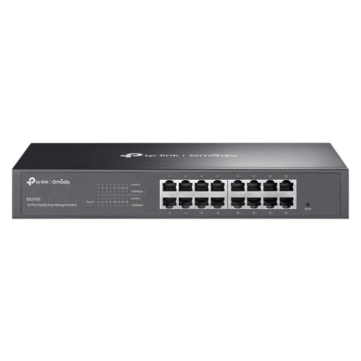 TP-Link ES216G Switch 16xGbE Metal 1U 1
