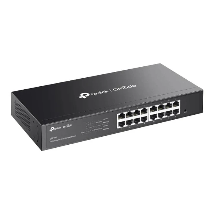 TP-Link ES216G Switch 16xGbE Metal 1U 3