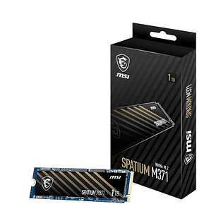 MSI SSD Spatium M371 1Tb PCIe 3.0 NVMe 2350 Mb-s