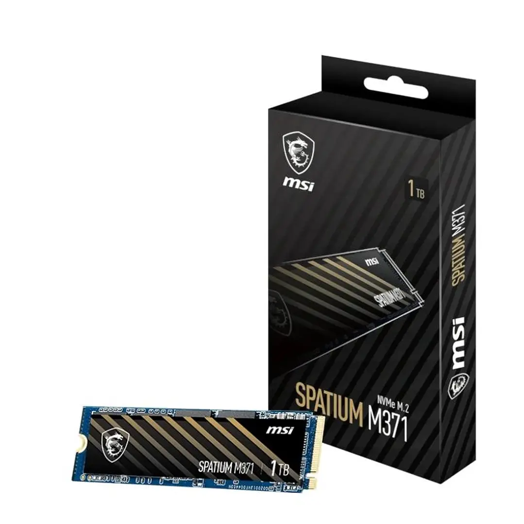 MSI SSD Spatium M371 1Tb PCIe 3.0 NVMe 2350 Mb-s 1