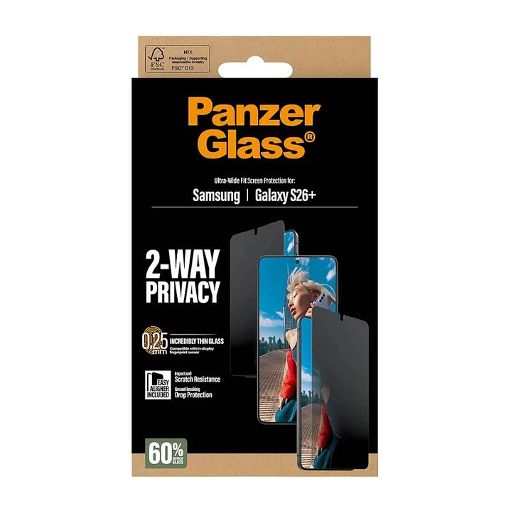 PanzerGlass Privacy Screen Pr. Samsung S26 Plus 3