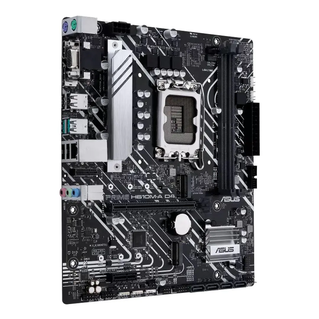 ASUS Placa Base PRIME H610M-A CSM D4  mATX 1700 2
