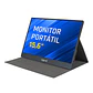 iggual Monitor portátil 15,6