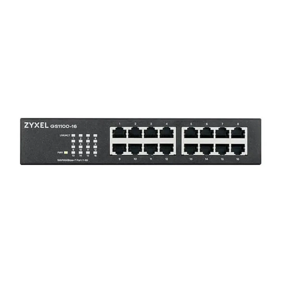 Zyxel GS1100-16 v3 Switch 16xGbE no gest Desk/Rack 1