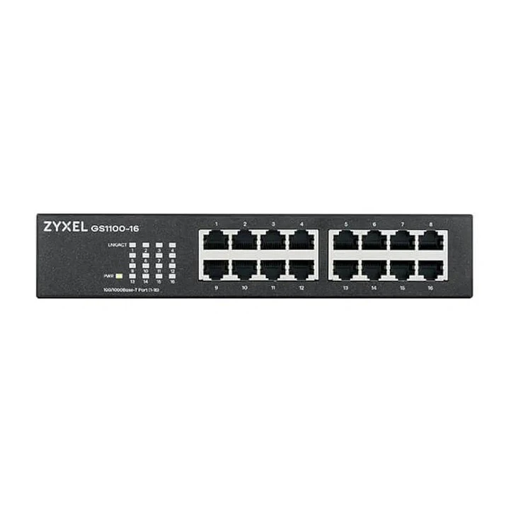 Zyxel GS1100-16 v3 Switch 16xGbE no gest Desk/Rack 1