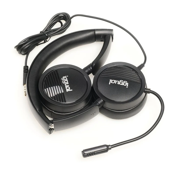 iggual Auriculares con micro Dual Tech USB/3,5 mm 2