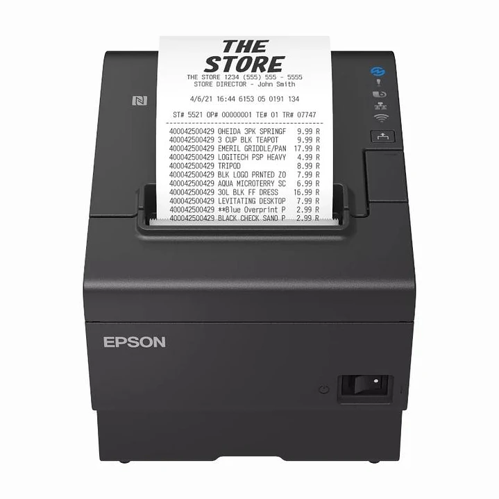 Epson Impresora Tickets TM-T88VII Usb+RS232+Ethern 1