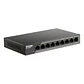 D-Link DSS-100E-9P Switch 9x10/100 LR PoE Surveill - Miniatura 2