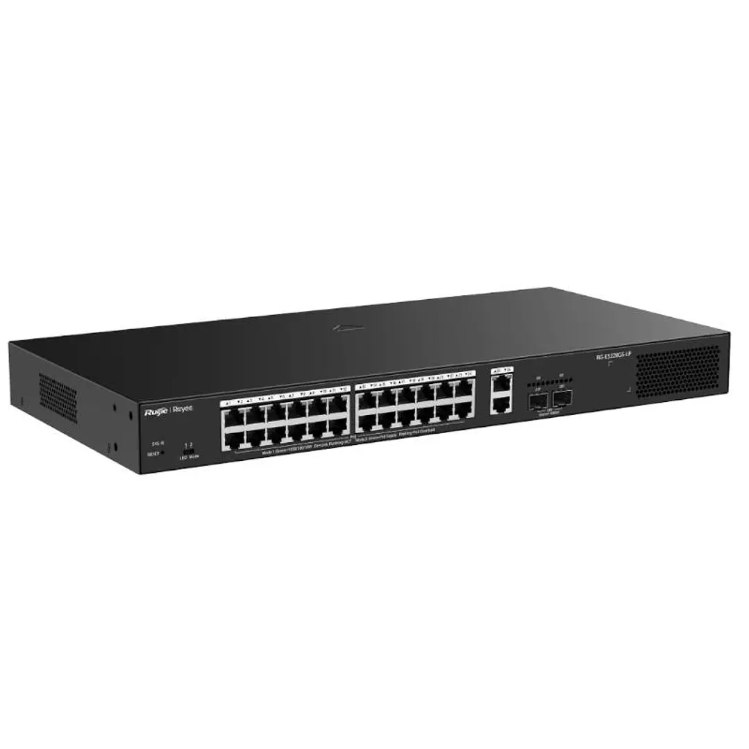 Reyee ES228GS-LP Switch 26xGbE (24 PoE) 250W 2xSFP 3
