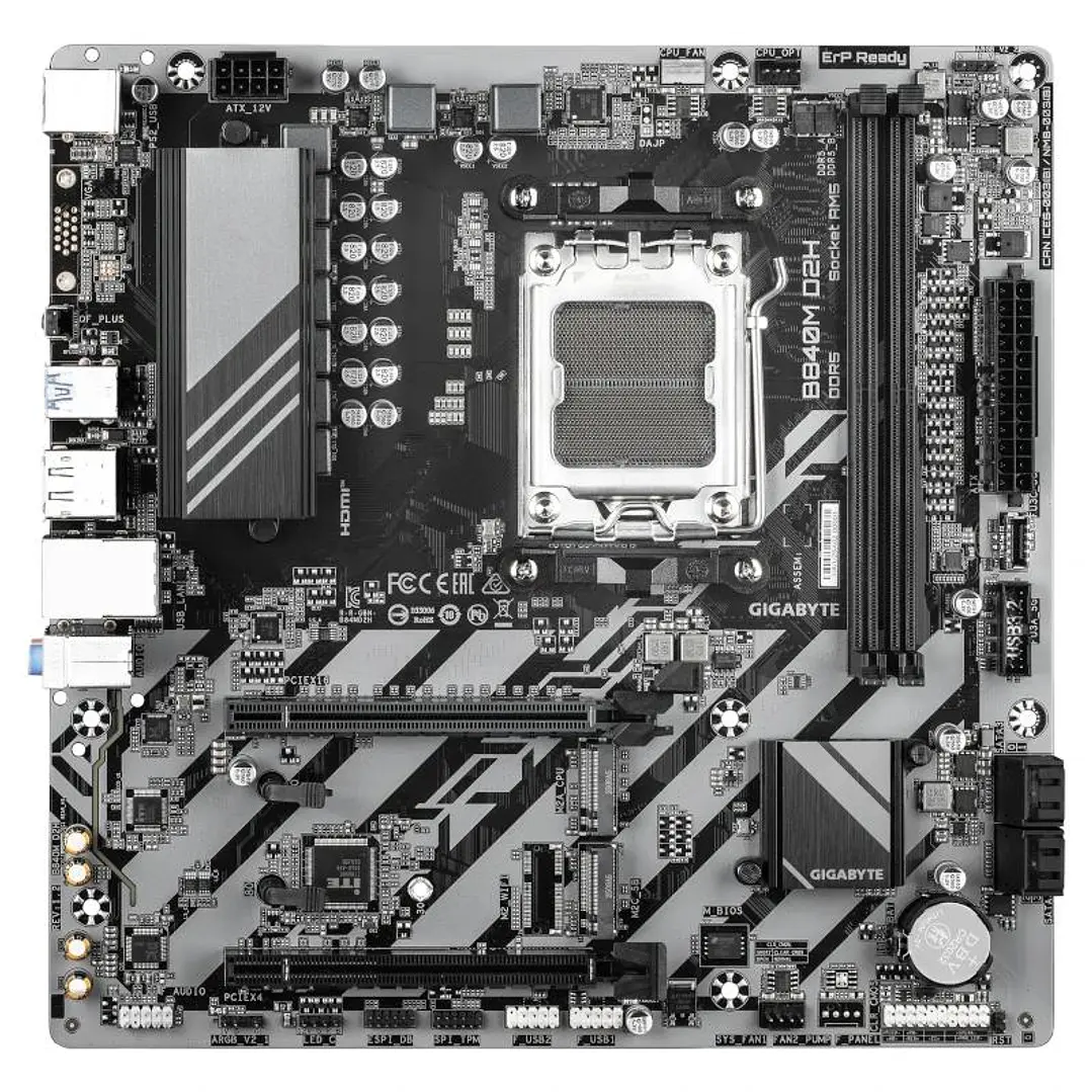 Gigabyte Placa Base B840M D2H mATX AM5 2