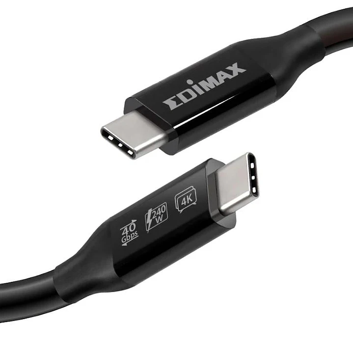 Edimax UC4-010TB V2 USB4 THB3 40Gb Cable 1m C-C 3