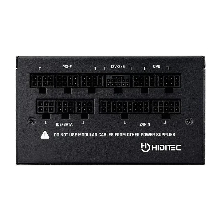 Hiditec Fuente GDX850 V3 80PLUS Gold Atx 3.1 PCIe 3