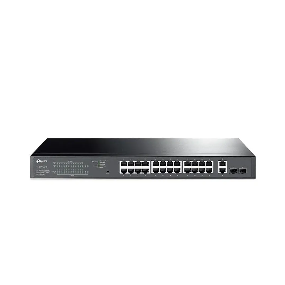 TP-Link TL-SG1428PE Switch 24xGbE PoE+ 2xGbE 2xSFP 1