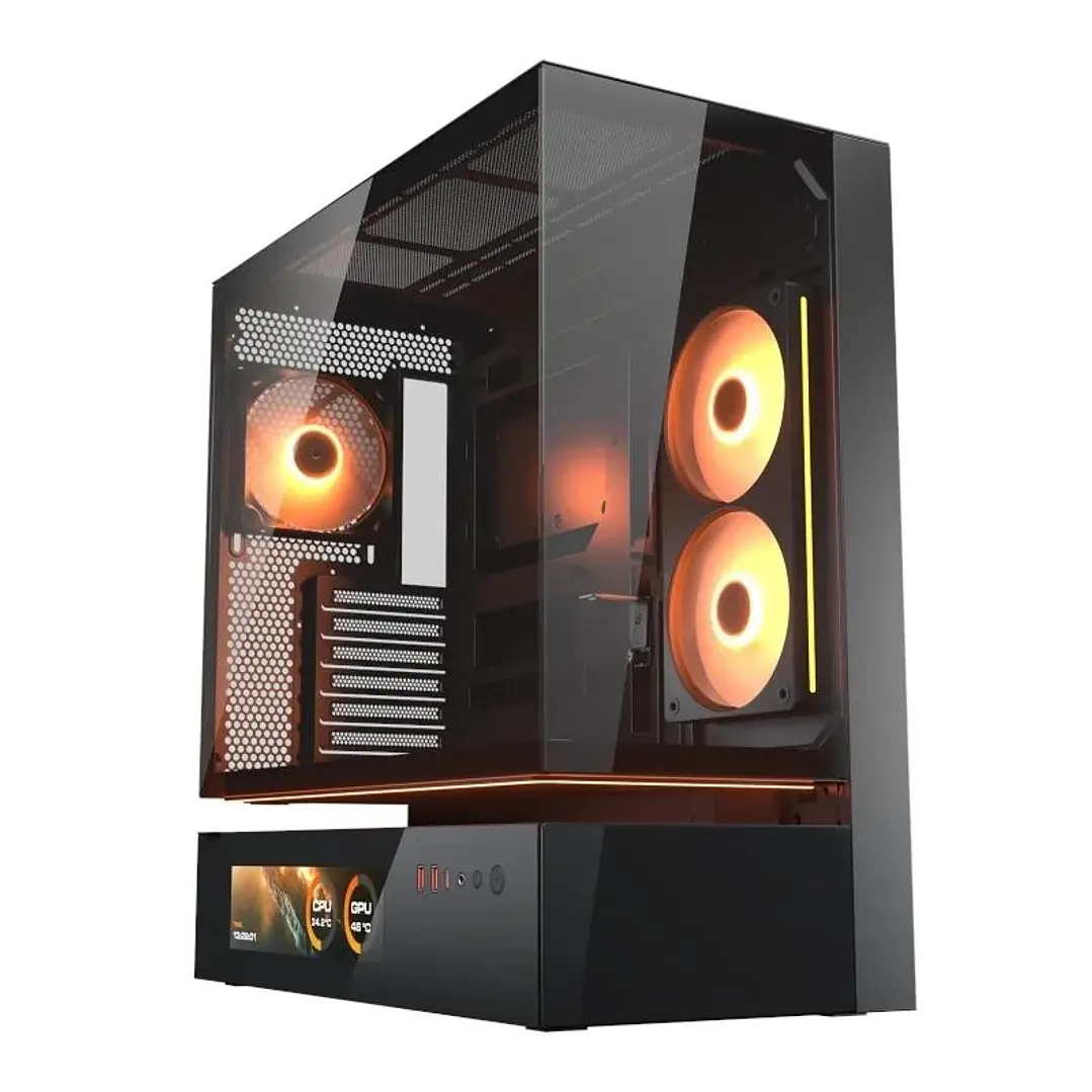 Cougar Caja Semitorre CFV235 Vision Black 1