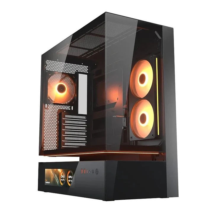 Cougar Caja Semitorre CFV235 Vision Black 1