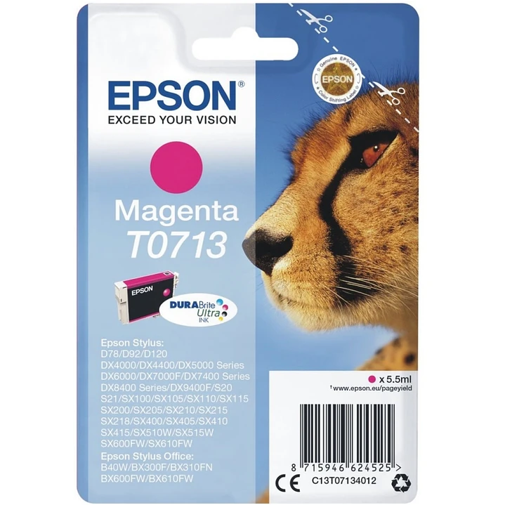 Epson Cartucho T0713 Magenta 1