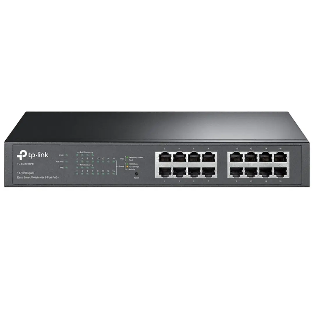 TP-LINK TL-SG1016PE Switch 16xGB PoE+ 1