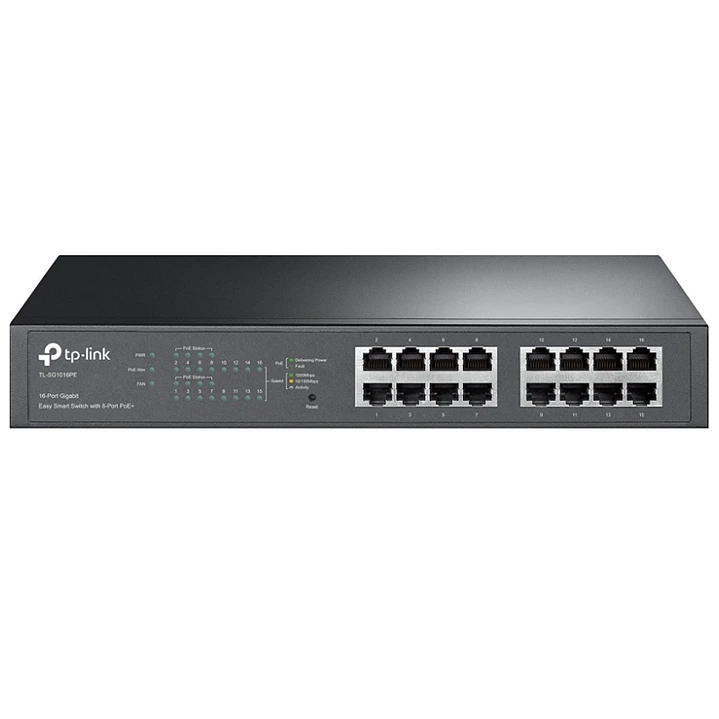 TP-LINK TL-SG1016PE Switch 16xGB PoE+ 1