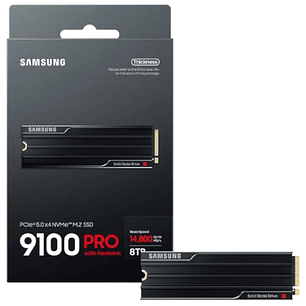 Samsung 9100 PRO HS SSD 8TB PCIe 5.0 14800 MB-s