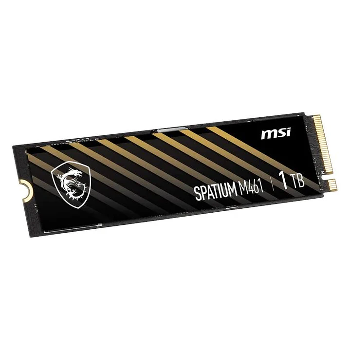 MSI SSD Spatium M461 1Tb PCIe 4.0 NVMe 5000 Mb-s 2
