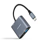 Nanocable Converosr USB-C a HDMI/VGA/USB3.0/PD - Miniatura 2