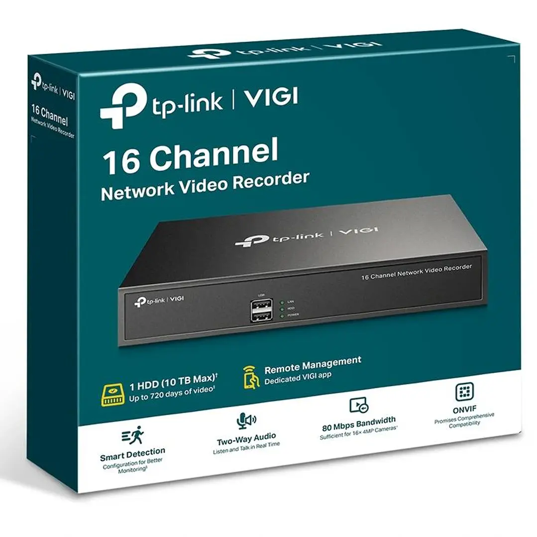 VIGI NVR1016H Grabador IP Rack 01 HDD 16 Canales 3