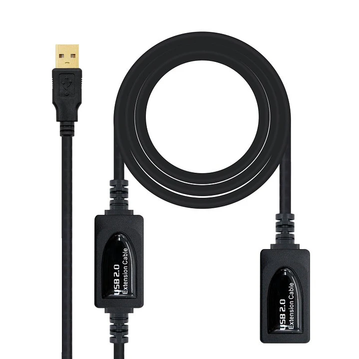 Nanocable Cable USB 2.0 Prolong. Amplificador 10M 1