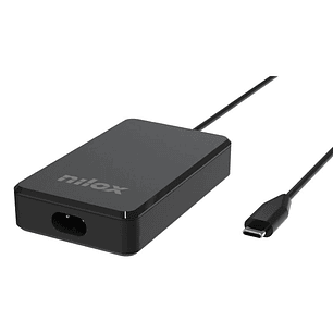 NILOX Alimentador gan usb-c para portátil - 65w