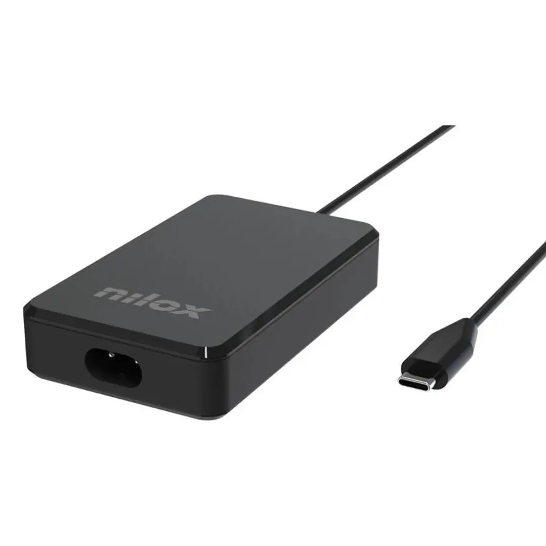 NILOX Alimentador gan usb-c para portátil - 65w 1