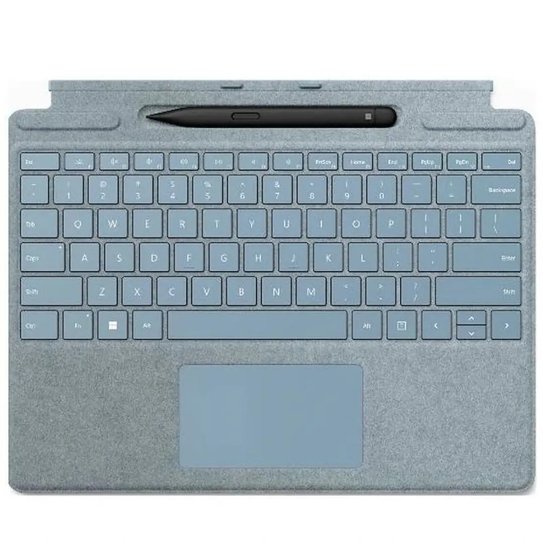 Microsoft TypeCover Pro8-9-10 CoPilot ES Plata+Pen 1