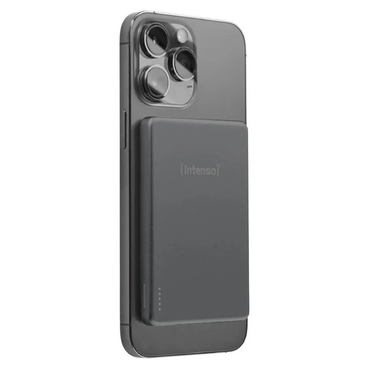 Intenso Powerbank MW5000 MagSafe Gris 1