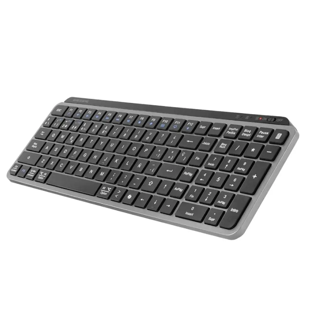 Mars Gaming Teclado MK-SILENKEYSES BT 5.1+2.4G PRO 1