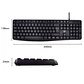 Ewent EW3006 kit teclado+ raton escrit. silenciosa - Thumbnail 4