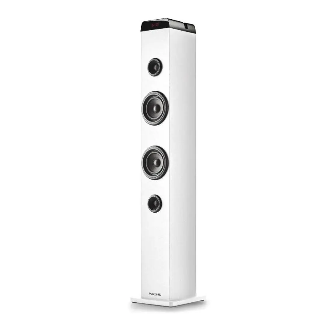 NGS Torre Sonido SKYCHARM PRO 50W  BT Blanco 1