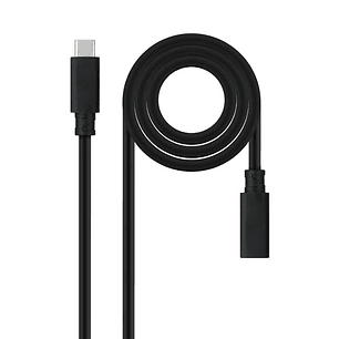 Nanocable Cable USB 3.2 GEN2x2 100W C/M-H 1,5 m