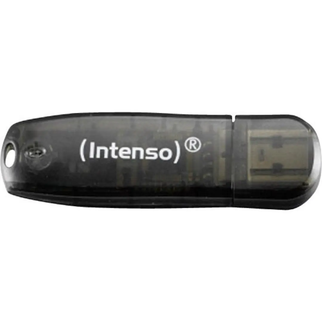 Intenso 3502470 Lápiz USB 2.0 Rainbow 16GB Negro 1