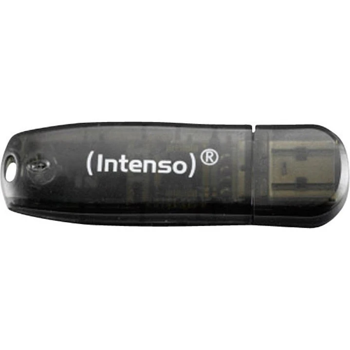 Intenso 3502470 Lápiz USB 2.0 Rainbow 16GB Negro 1