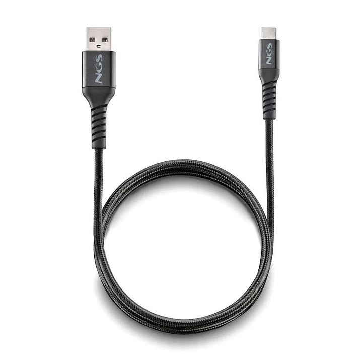NGS CABLE CARGA RAPIDA USB A-USB-C 2.0 1MT 480BPS 1