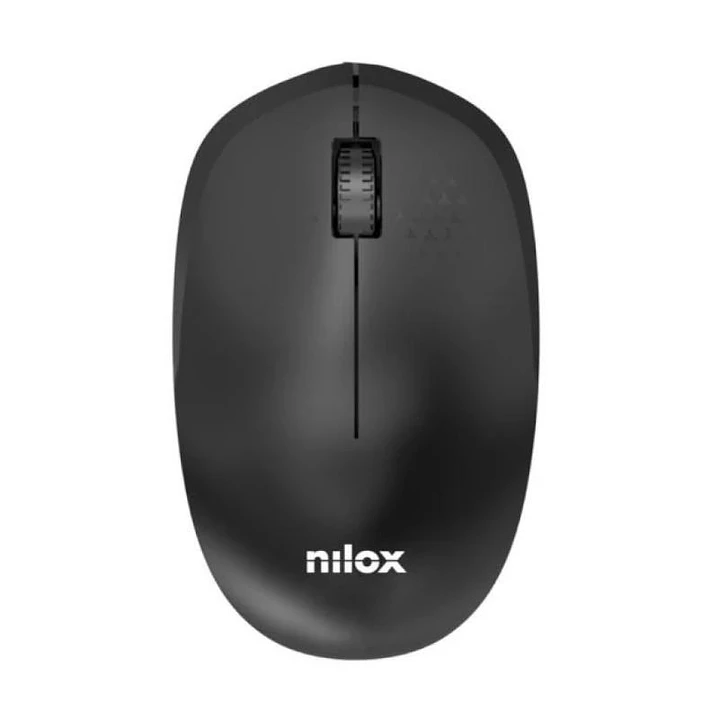 Nilox Ratón Wireless, 1000 DPI, 3 botones, Negro 1