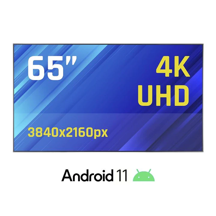iggual Pantalla señalización 4K 65