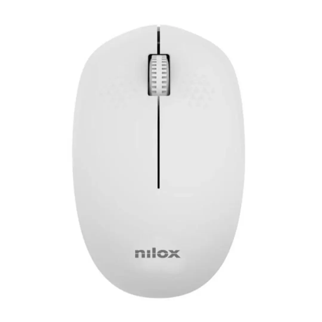 Nilox Ratón Wireless, 1000 DPI, 3 botones, Gris 1