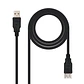 Nanocable Cable USB 2.0, tipo A/M-A/H, Negro, 3m - Miniatura 1