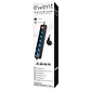 Ewent EW3924 Regleta 6 tomas con proteccion Negro - vignette 2