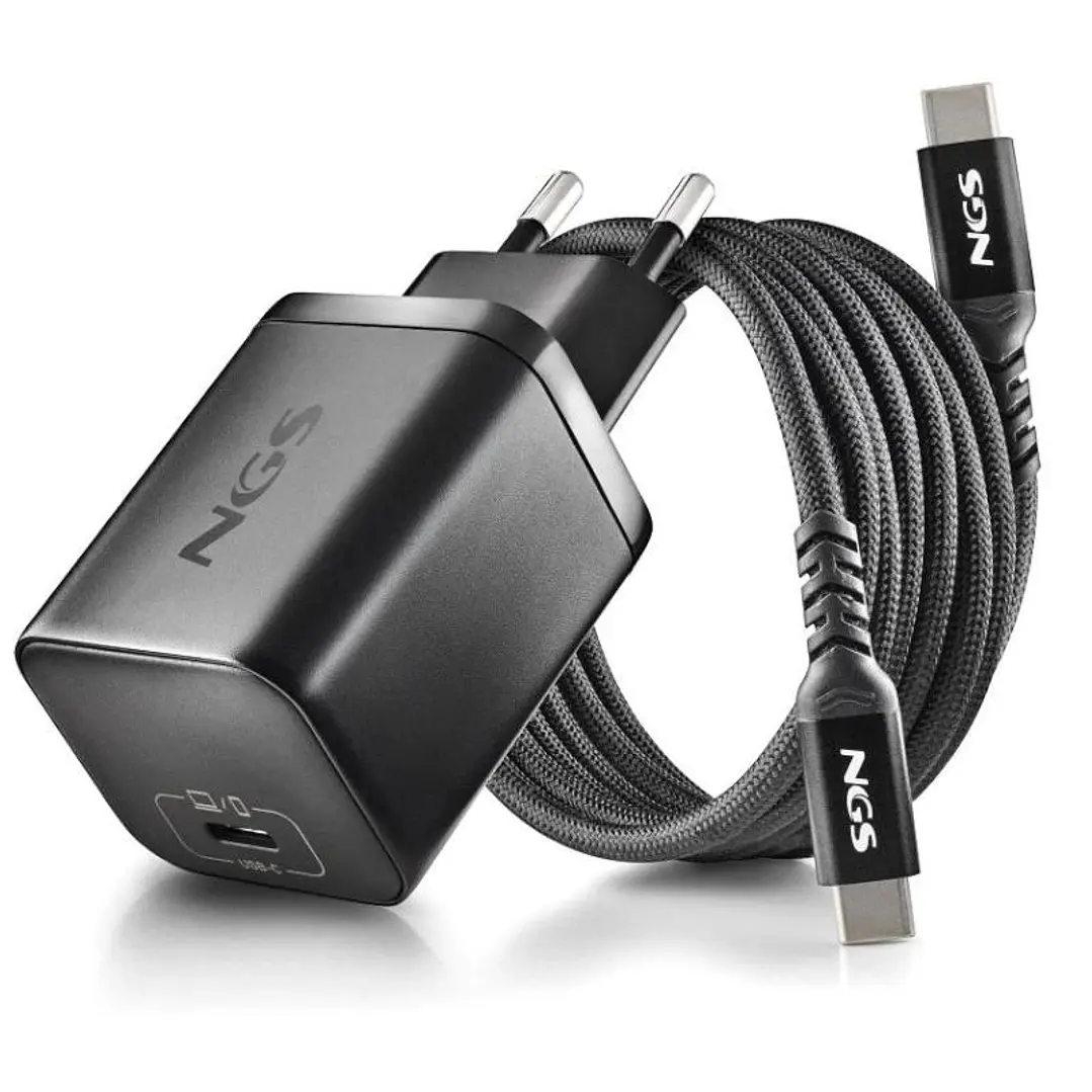 NGS PACK CARGA USBC 65W+CABL 1,5M+5 CLAVIJ HP 1